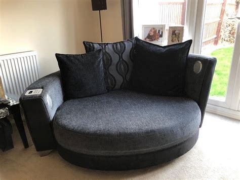 extra large round sofa chair.